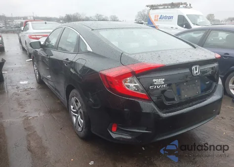 2018 Honda Civic Lx z USA, uszkodzony, nr VIN 2HGFC2F52JH515788